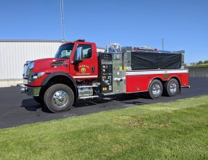 2600 Gallon Firovac Tanker on IHC HV607 Chassis