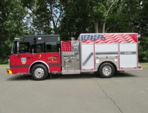 Side Mount Pumper on Spartan Chassis