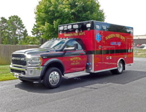 2022 Ambulance on a Dodge 5500 Chassis