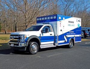 2022 Ambulance on a Ford F-550 Chassis