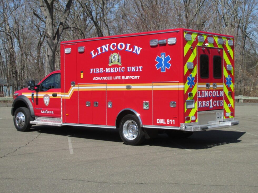 2023 PL Custom Ambulance on a Ford F-550 Chassis