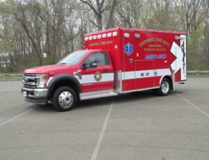 2023 Ambulance on a Ford F-550 Chassis