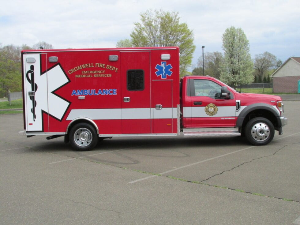 2023 Ambulance on a Ford F-550 Chassis