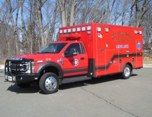 2023 PL Custom Ambulance on a Ford F-550 Chassis