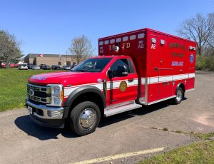 2024 PL Custom Ambulance on a Ford F-550 Chassis