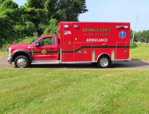 2024 PL Custom Ambulance on a Ford F-550 Chassis
