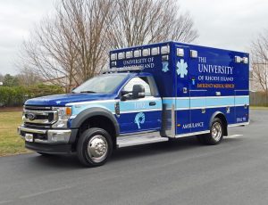 2023 PL Custom Ambulance on a Ford F-550 Chassis