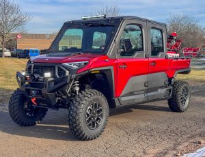 Polaris Ranger XP 1500 Crew cab with QTAC EMS-C Fire Rescue Skid