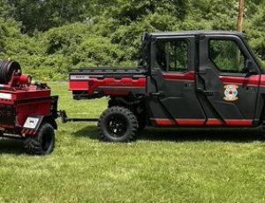 Polaris Ranger XP 1000 Crew Cab with QTAC EMS-R Fire Rescue Skid