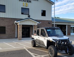 Polaris Ranger XP 1500 Crew cab with QTAC EMS-C Fire Rescue Skid