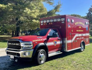 2025 PL Custom Ambulance on a Dodge 5500 Chassis