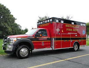 Type 1 – Classis ambulance on a Ford F-450