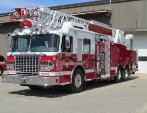 105′ HD aerial on a Custom Chassis
