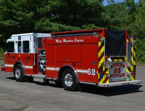 Pumper on a custom chassis