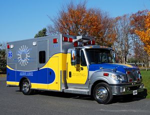 Titan medium duty ambulance on a Terrastar chassis