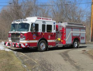 Side mount pumper on a Custom Chassis