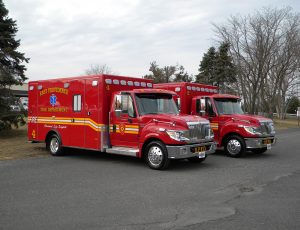 Two (2), Titan type 1 -ambulaces on Terrastar chassis