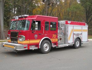 Custom pumper on a Metro Star Chassis