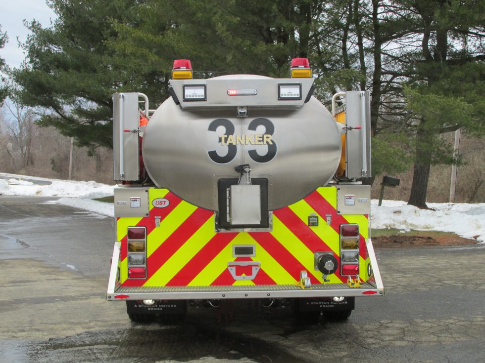 Spartan 2000 Gallon Tanker on FL M2 Chassis