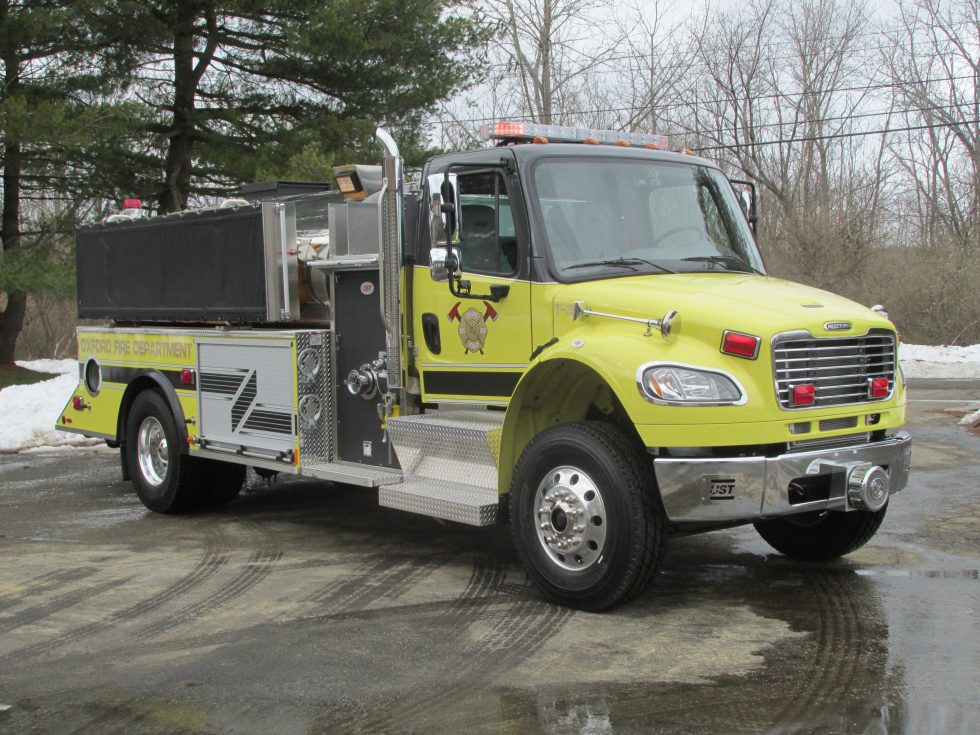 Spartan 2000 Gallon Tanker on FL M2 Chassis