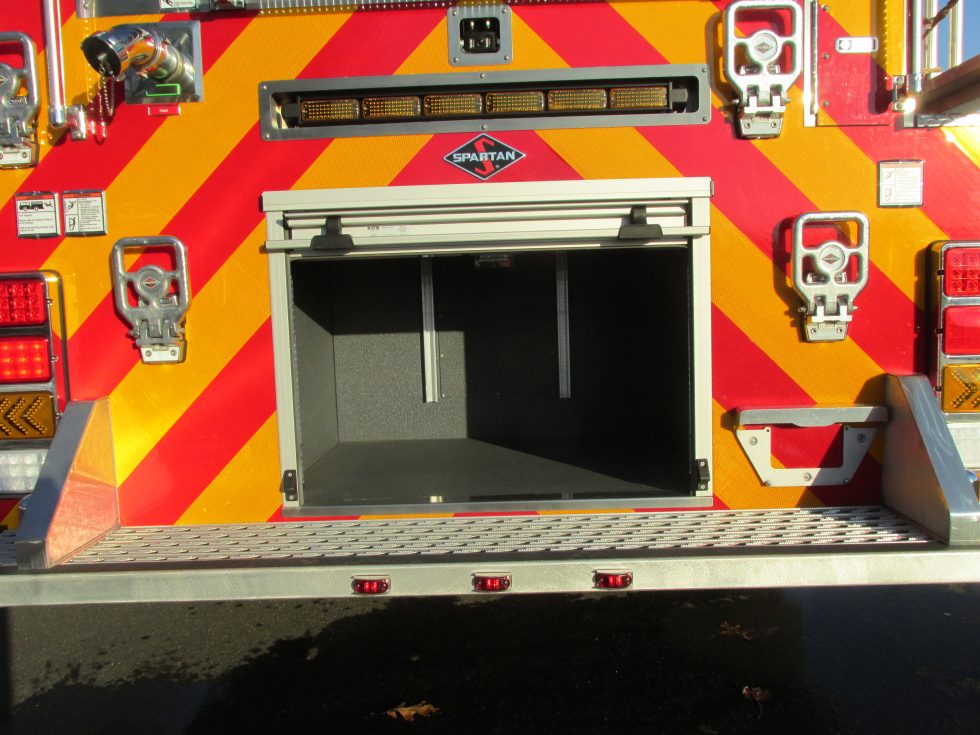 Custom pumper on a Spartan Metro Star Chassis