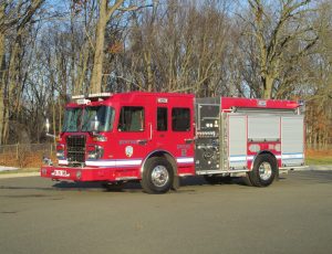 Custom pumper on a Spartan Metro Star Chassis
