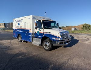 PL Titan ambulance on IHC 4300
