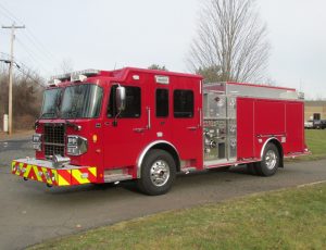 S-180 Side Mount Pumper on a Custom Chassis