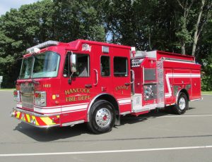 Top Mount Pumper on a Custom Chassis
