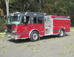 Custom pumper on a Spartan Metro Star Chassis