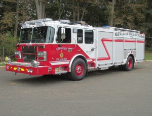 Custom pumper on a Spartan Metro Star Chassis