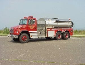Side mount tanker