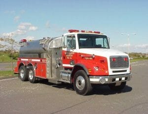 Side mount tanker